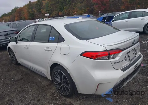 2022 Toyota Corolla Se 6Mt from USA, damaged, VIN JTDM4MCE8NJ095526